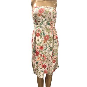 OLD NAVY: floral strapless cocktail